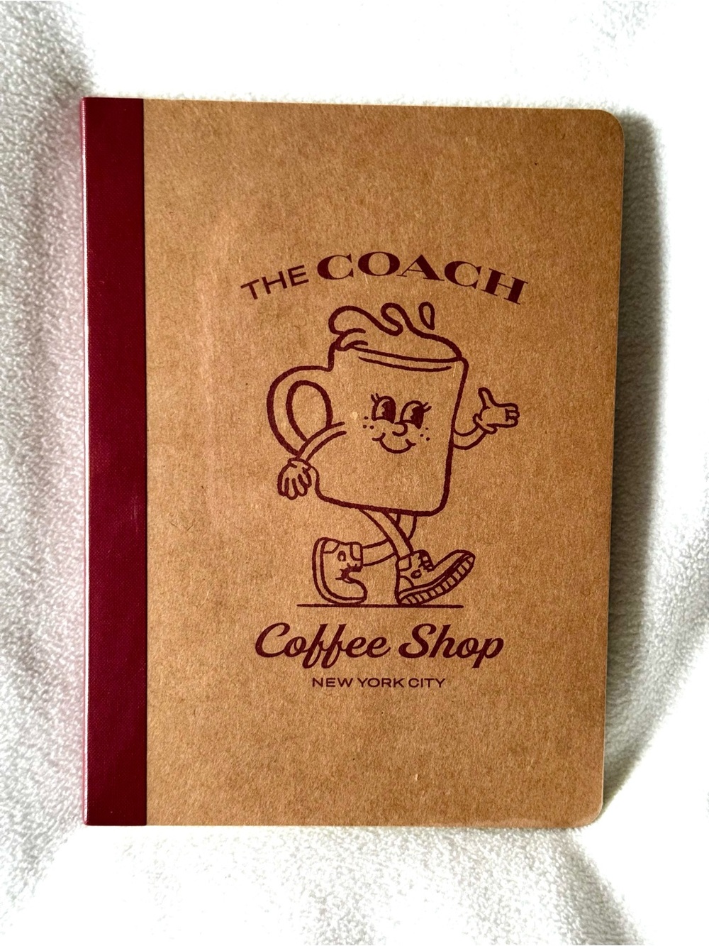 NEW! COACH Coffee Shop “Lil Miss Jo” Notebook, Limited Edition, NWT!
